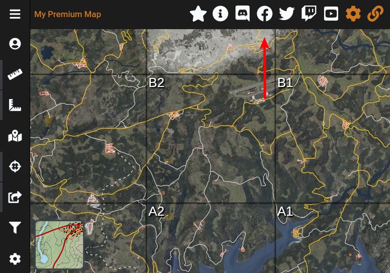 SCUM Game Interactive Map