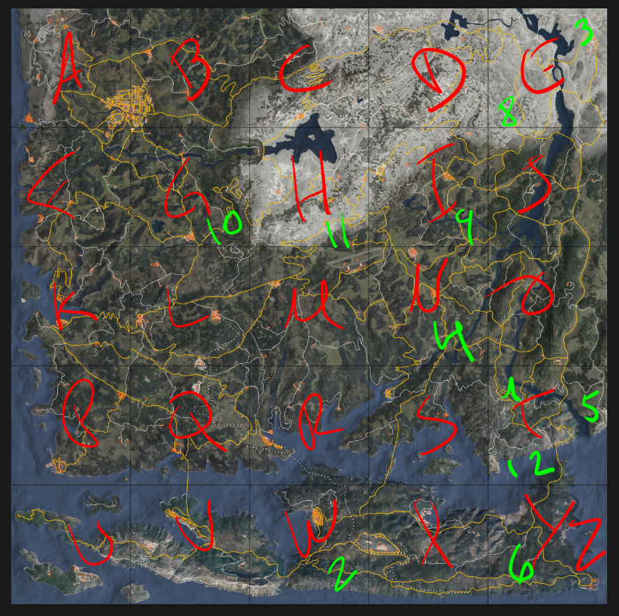 SCUM Game Interactive Map